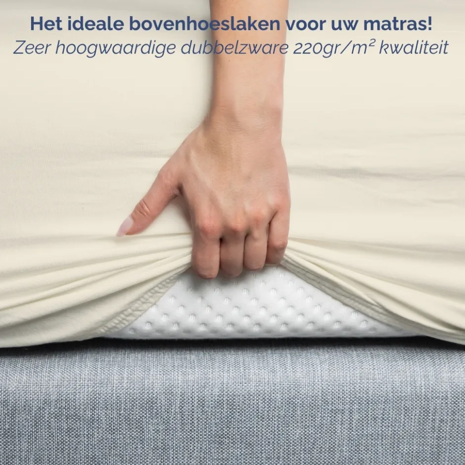 Harris&Darwin Jersey Matras Hoeslaken< Slapen