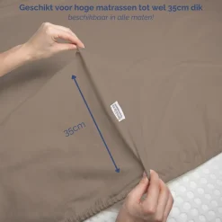 Harris&Darwin Jersey Matras Hoeslaken< Slapen