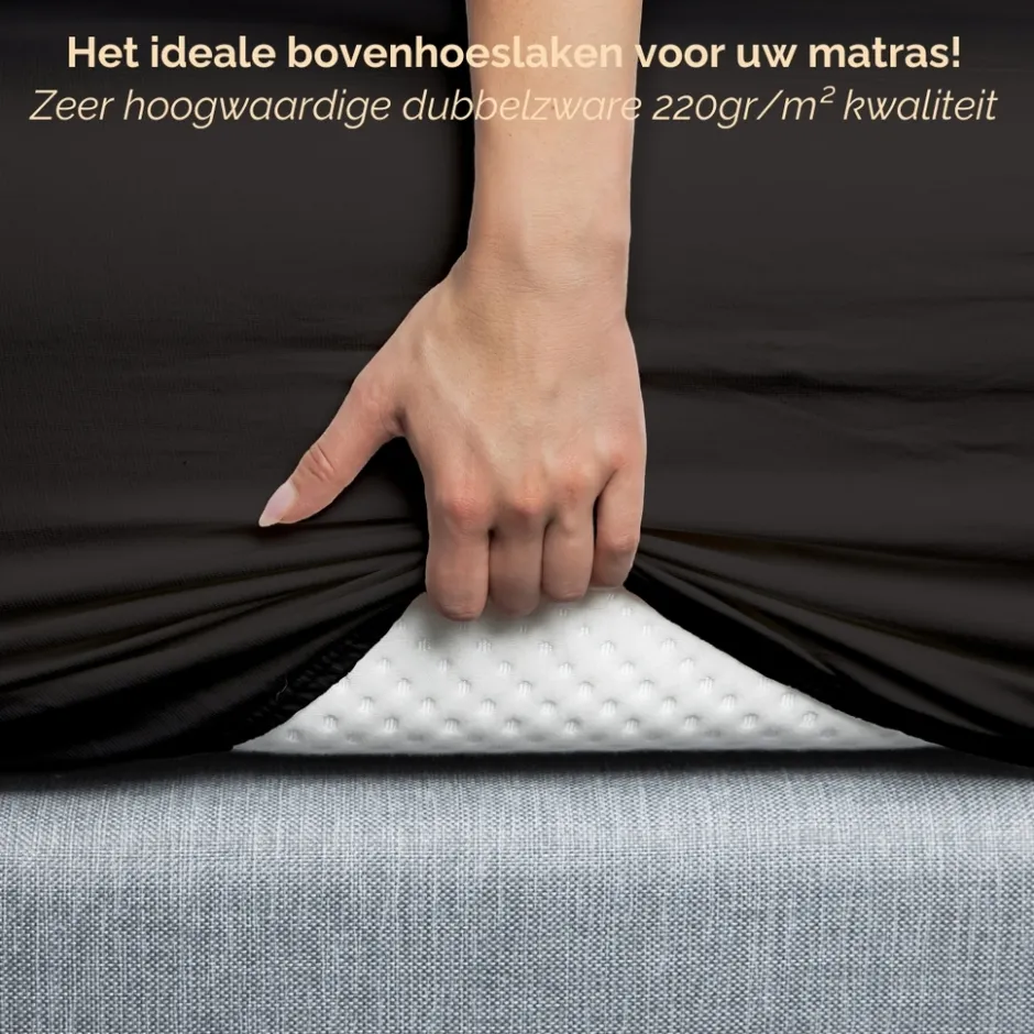 Harris&Darwin Jersey Matras Hoeslaken< Slapen