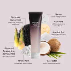 haruharu wonder Black Rice Triple AHA Gentle Cleansing Gel< Korean Skincare|Gezichtsreiniging