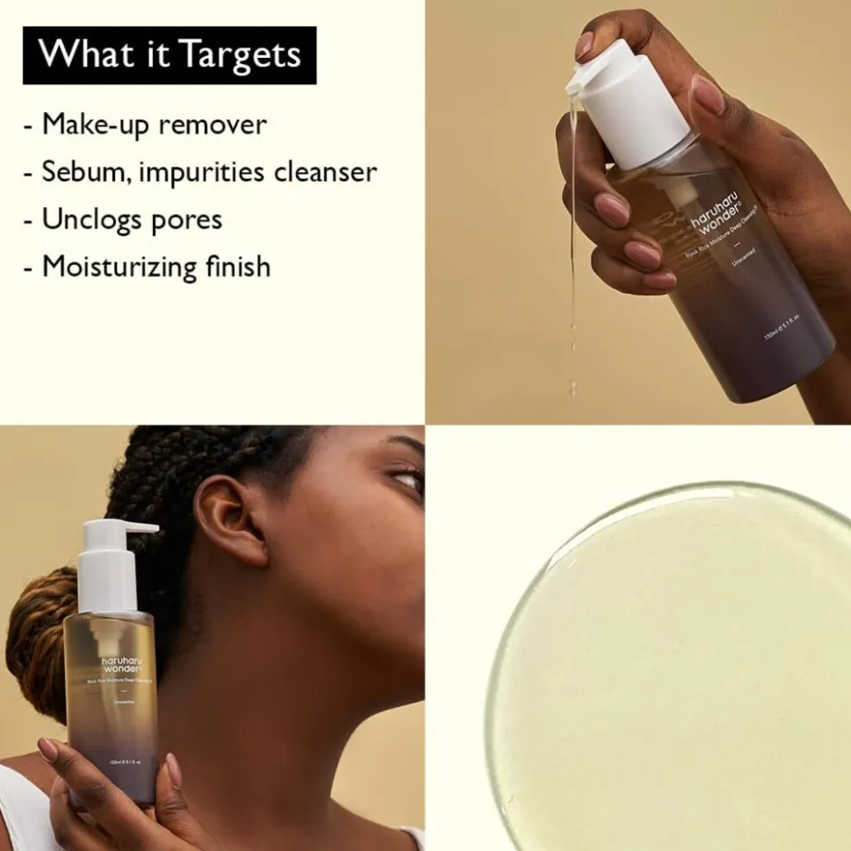 haruharu wonder Black Rice Moisture Deep Cleansing Oil< Korean Skincare|Gezichtsreiniging