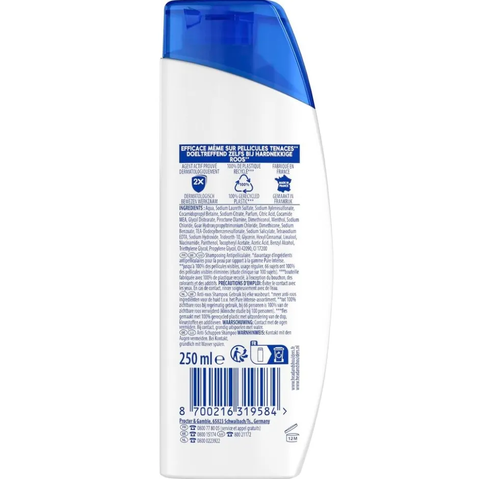 Head & Shoulders Menthol Fresh Antiroosshampoo< Shampoo