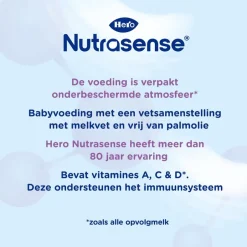 Hero 6+M Nutrasense Classic 2 Opvolgmelk< Flesvoeding