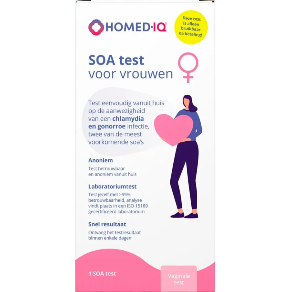Homed-IQ Soa Test voor Vrouwen< Zelftesten