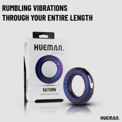 Saturn Vibrerende Cock/Ball Ring|Hueman Sale