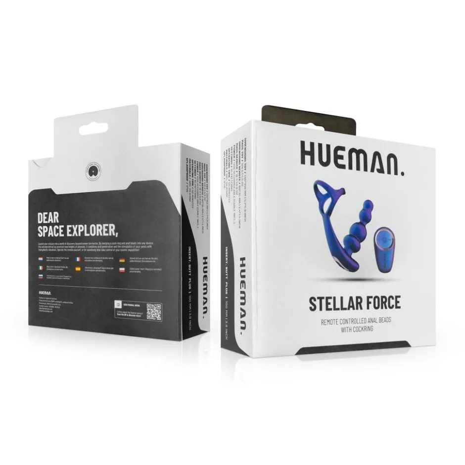Hueman Stellar Force Butt Plug met Cockring< Seksspeeltjes