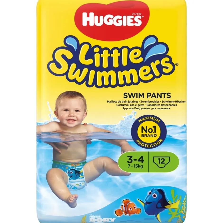 3-4 Little Swimmers 7-15kg Zwemluiers|Huggies Sale