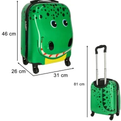 lichtgewicht reis koffer krokodil voor kinderen trolley handbagage|Ikonka Sale
