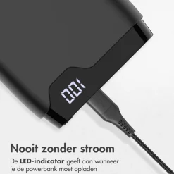 20.000 mAh Powerbank met 22.5W Snellader - Noodpakket|Imoshion Clearance