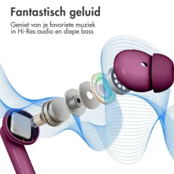 Aura Pro Draadloze Bluetooth Oordopjes met Active Noise Cancelling|Imoshion Best