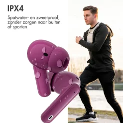 Aura Pro Draadloze Bluetooth Oordopjes met Active Noise Cancelling|Imoshion Best