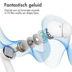 Aura Pro Draadloze Bluetooth Oordopjes met Active Noise Cancelling|Imoshion