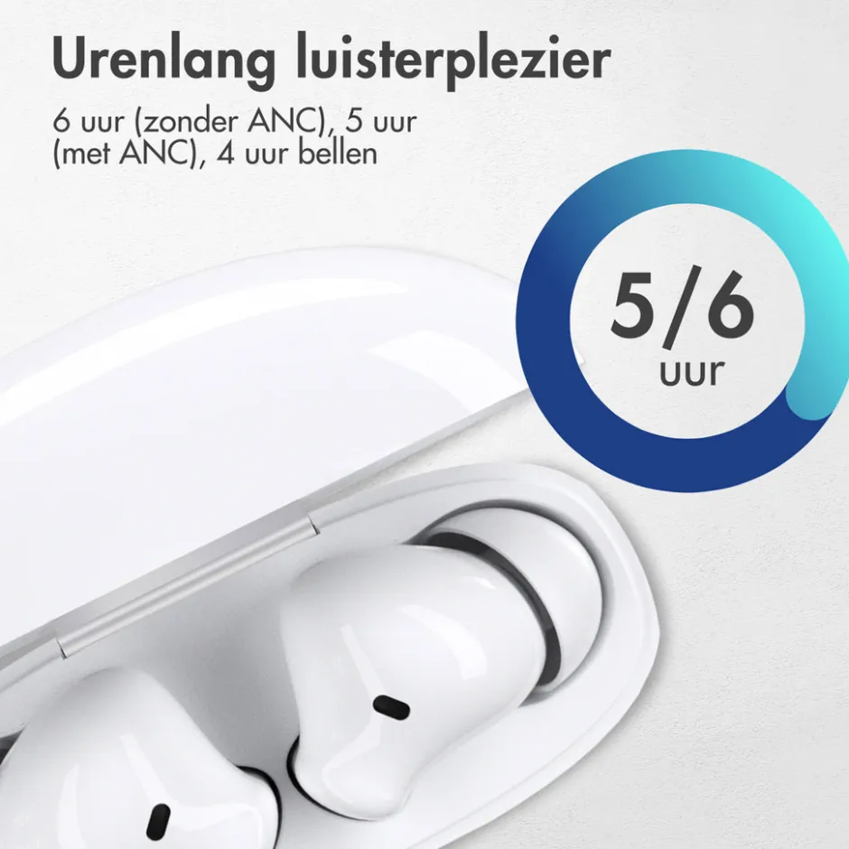 Aura Pro Draadloze Bluetooth Oordopjes met Active Noise Cancelling|Imoshion
