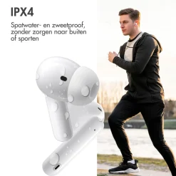 Aura Pro Draadloze Bluetooth Oordopjes met Active Noise Cancelling|Imoshion