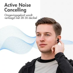 Aura Pro Draadloze Bluetooth Oordopjes met Active Noise Cancelling|Imoshion Clearance