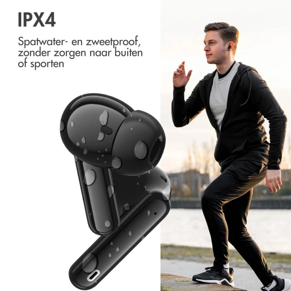 Aura Pro Draadloze Bluetooth Oordopjes met Active Noise Cancelling|Imoshion Clearance