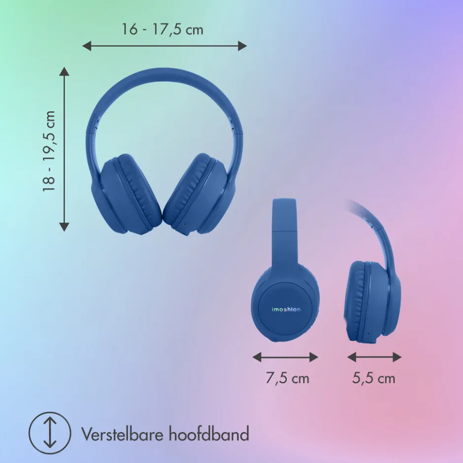 Imoshion Draadloze Bluetooth Kinder Koptelefoon met LED Verlichting< Verrassend Elektronica|Koptelefoons