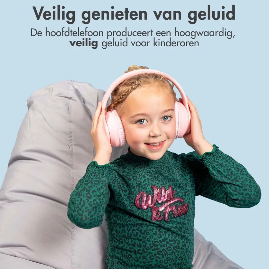 Draadloze Bluetooth Kinder Koptelefoon met LED Verlichting|Imoshion Best
