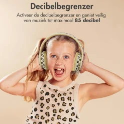 Draadloze Bluetooth Kinder Koptelefoon met LED Verlichting|Imoshion New
