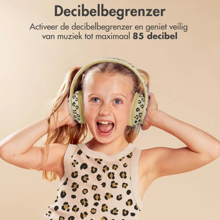 Draadloze Bluetooth Kinder Koptelefoon met LED Verlichting|Imoshion New