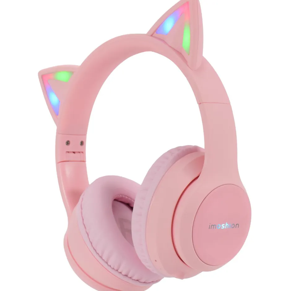 Draadloze Bluetooth Kinder Koptelefoon met Verlichte Kattenoortjes|Imoshion Outlet