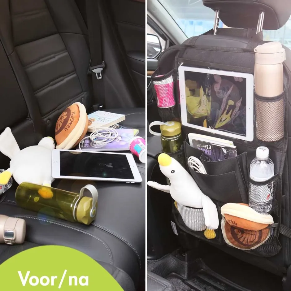 9-in-1 Autostoel Organizer voor Kinderen Inclusief Tablethouder|Imoshion Online