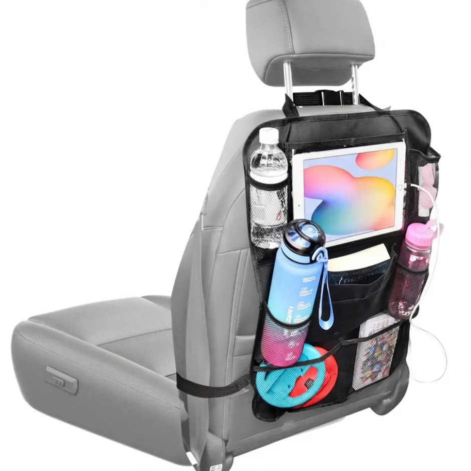 9-in-1 Autostoel Organizer voor Kinderen Inclusief Tablethouder|Imoshion Outlet