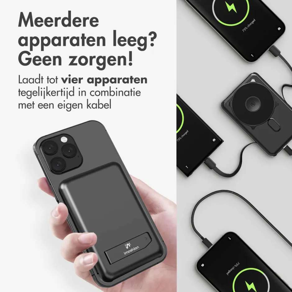 4-in-1 MagSafe Powerbank - 10.000 mAh|Imoshion New