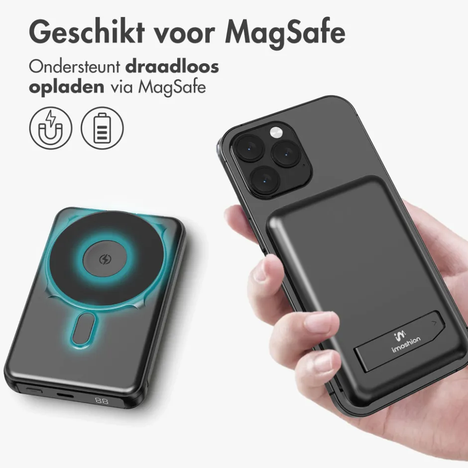 4-in-1 MagSafe Powerbank - 10.000 mAh|Imoshion New