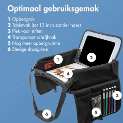 Imoshion Reistafel met Tablethouder voor Kinderen< Tablets