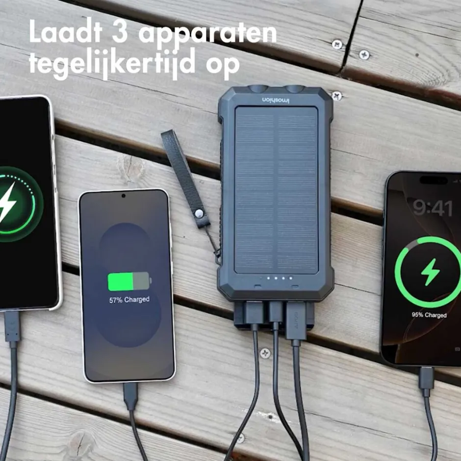 Solar Powerbank 20.000 mAh|Imoshion Outlet