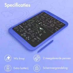 Tekentablet voor Kinderen met Kleurenscherm en 2 Pennen|Imoshion Discount