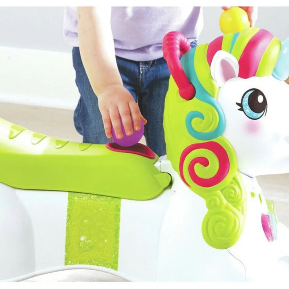 Looptrainer Large 3 In 1 Ride On Unicorn|Infantino Hot