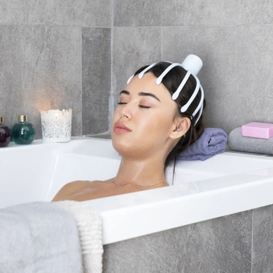 Innovagoods Helax oplaadbare elektrische hoofd massageapparaat< Massages