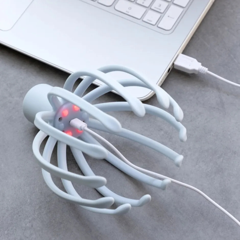 Innovagoods Helax oplaadbare elektrische hoofd massageapparaat< Massages