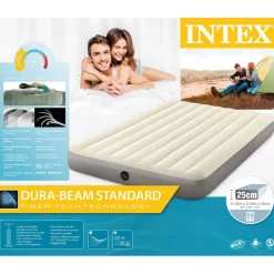 Intex Luchtbed Queen Single-High luchtbed< Buiten En Vrije Tijd
