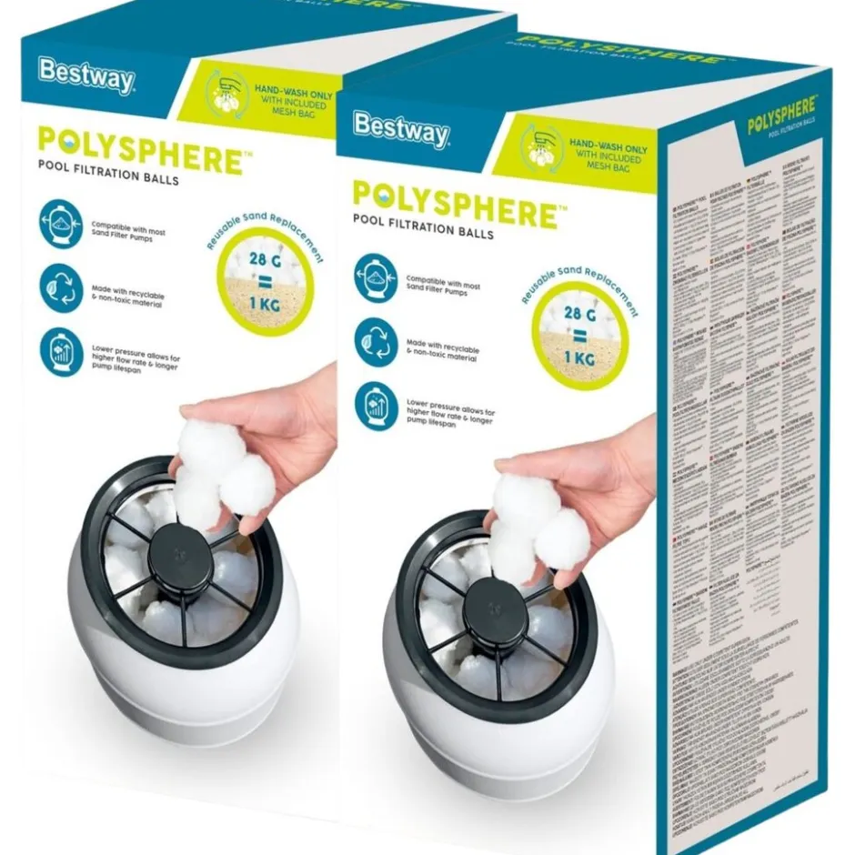 Bestway Intex Polysphere filterballen voor zwembadpompen 2 stuks< Zwembaden En Accessoires