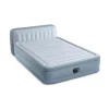 Intex Queen Plush luchtmatras met hoofdeinde luchtbed< Buiten En Vrije Tijd