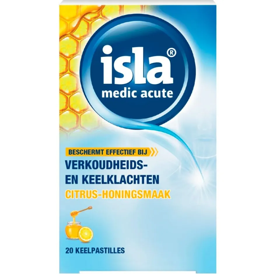 Medic Acute Citrus-Honing Keelpastilles|isla New