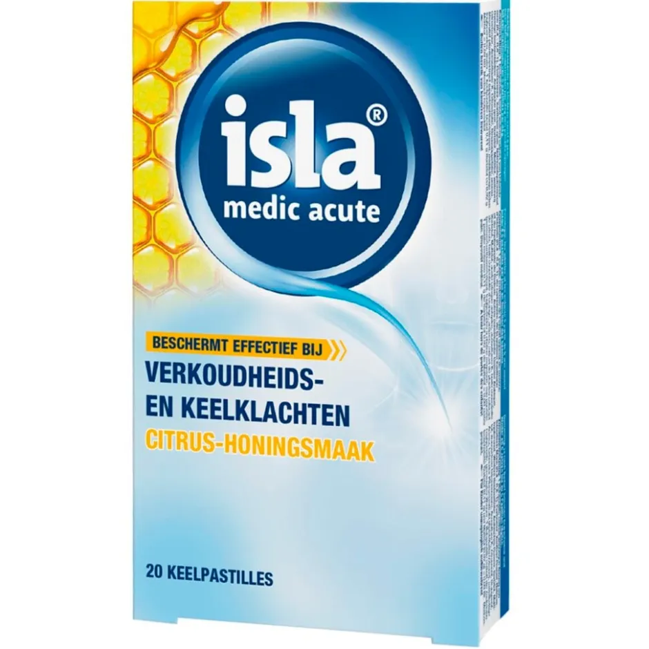 Medic Acute Citrus-Honing Keelpastilles|isla New