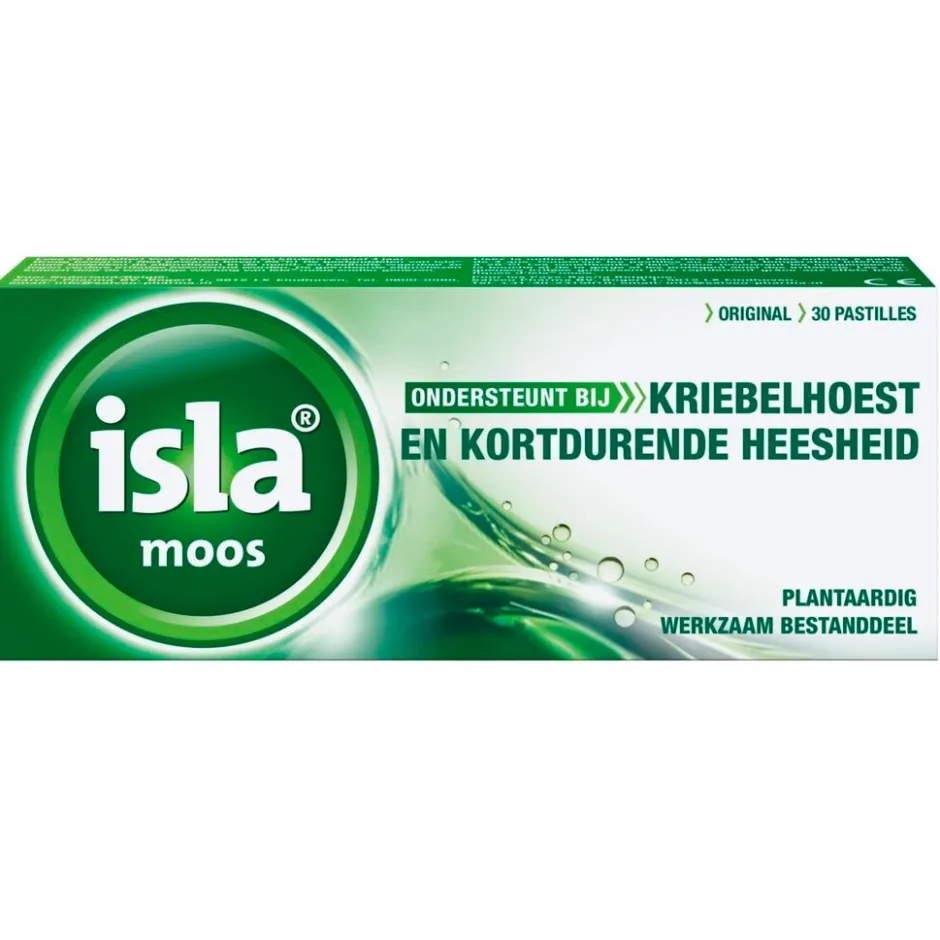 isla Moos Pastilles< Luchtwegen