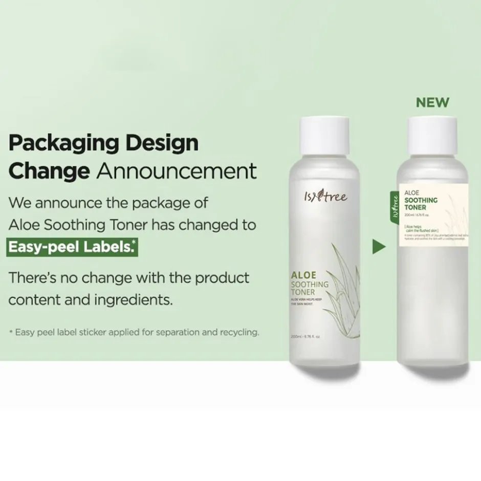 ISNTREE Aloe Soothing Toner< Korean Skincare|Gezichtsreiniging