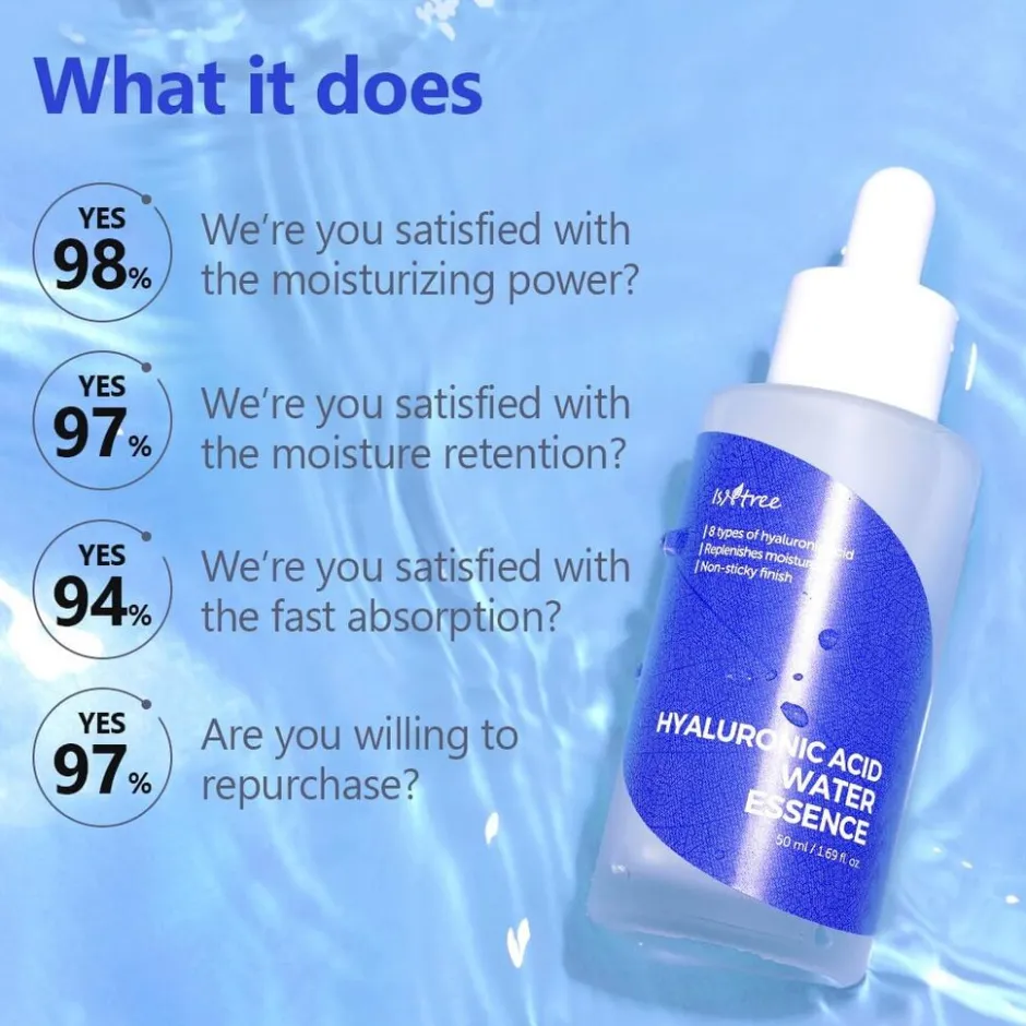 Hyaluronic Acid Water Essence|ISNTREE Online