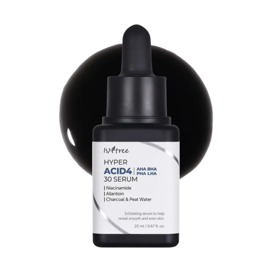 ISNTREE Hyper Acid4 AHA BHA PHA LHA 30 Serum< Korean Skincare|Serum