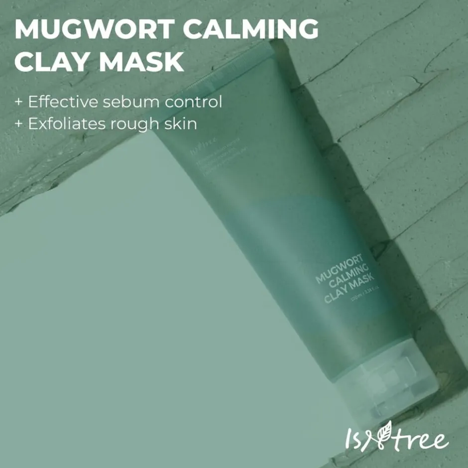 Mugwort Calming Clay Mask|ISNTREE Outlet