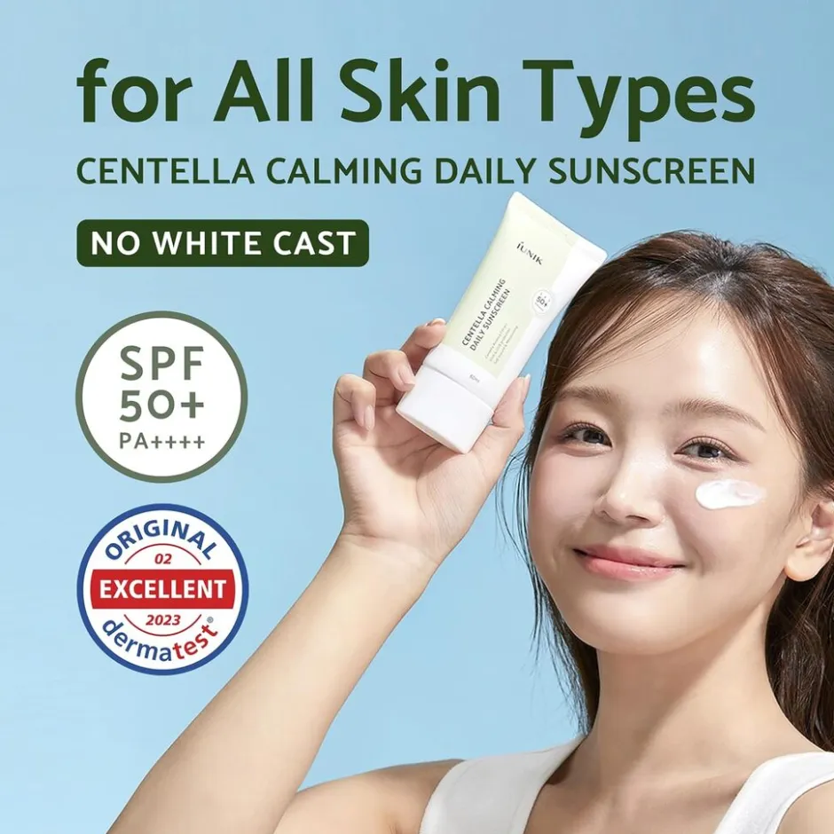 IUNIK Centella Calming Daily Sunscreen| Hot
