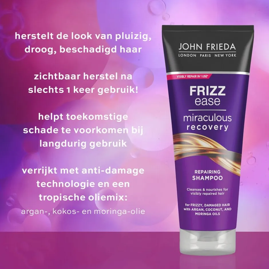 John Frieda Frizz Ease Miraculous Recovery Repairing Shampoo< Shampoo
