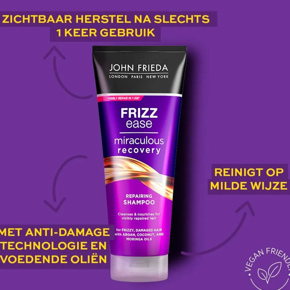 John Frieda Frizz Ease Miraculous Recovery Repairing Shampoo< Shampoo