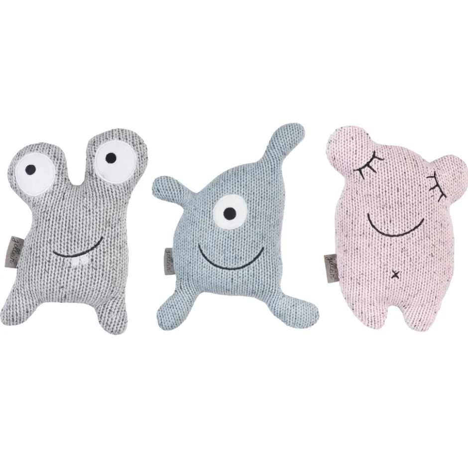 3 Stuks Confetti Monster Knuffel|Jollein New