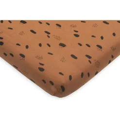 Jersey Spot Caramel 75 x 95 cm Boxmatras Hoeslaken|Jollein Hot